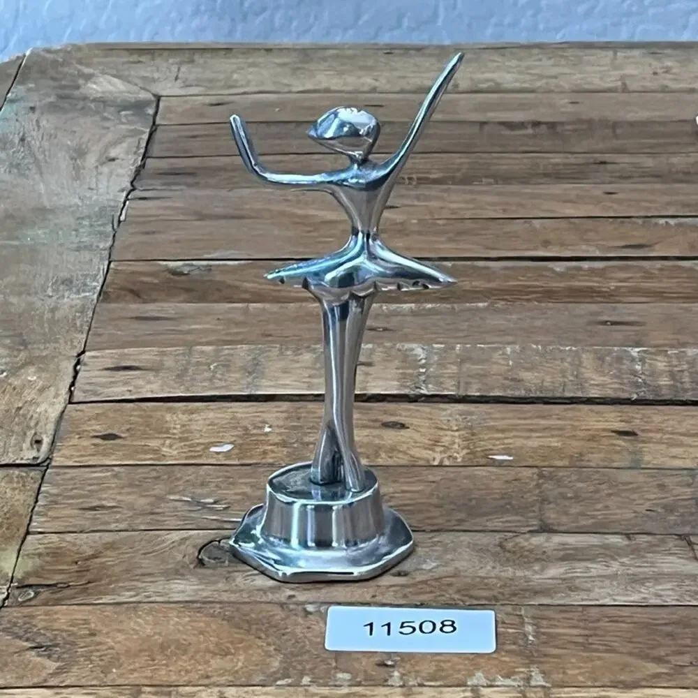 Pewter Ballet Jewelry Holder 6